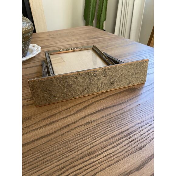 Vintage Art Deco Wooden Swivel Frame Tabletop Frame Vintage Frame 8x10 - Picture 3 of 5